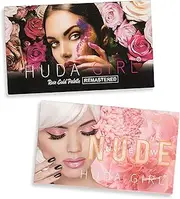 Huda Girl Beauty New Nude And Rose Gold Remastered Eyeshadow Palette, 6 Shades Makeup Kit For Girls, Semi-Matte Finish