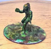 Swamp Creature Miniature – Hand-Painted 28mm Figure for Tabletop RPGs & Dioramas
