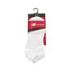 New Balance 襪子 No-Show Socks 男女款 白 灰字 三雙入 踝襪【ACS】7811810180