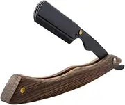 Retro Foldable Shaver Holder with Ergonomic Handle Blade Clamping System for Beard Trimming Compact Design for Grooming Tool for Men
