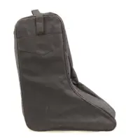M&f Boot Bag Twin Zip Black - Boot Add-Ons - 0411401