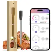 Wireless Meat Thermometer Digital: Smart Multi Sensors Accuracy Bluetooth Wifi F