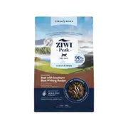 Ziwi Peak Steam & Dried Grass-fed Beef with Southern Blue Whiting Dry Cat Food - 2.2kg