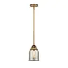 Innovations Bell 1 Light 8.5" Mini Pendant, BB/Mercury - 288-1S-BB-G58