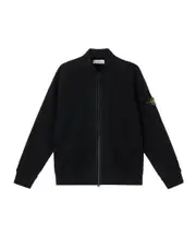 Sweatshirt with two-way zip and zip pockets S,XL,L,M black