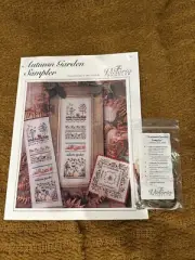Thea Dueck Autumn Garden Sampler Leaflet Victoria 50 Cross Stitch Kit