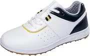 [JiuQing] Men's Golf Shoes Spikeless Outdoor Golf Trainers Breathable Anti Slip Walking Footwears