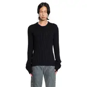 [JORDANLUCA] JORDANLUCA MAN BLACK KNITWEAR Black