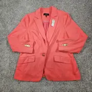 Talbots Aberdeen Knit Blazer Size 14 Petite Ponte Officecore Career Wear