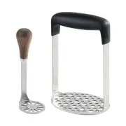 Potato Mashers Stainless Steel Mashed Potatoes Cooking Tools Set for Mashed P...