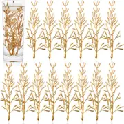 50 Pieces Faux Flowers for Floating Candles Floating Flowers Vase Fillers