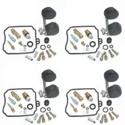 con for yamaha XJ600 XJ 600 NH NN SH SN 1996-2003 Carburetor Repair Kit Float Main Slow Jet Vacuum Diaphragm Gold
