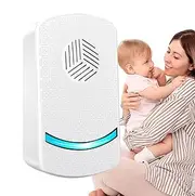 Ultrasonic Mice Repeller - Gnat Control Device,Mice Repeller Indoor for Attic Garage Basement, Household Cockroach Control Device