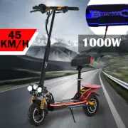 Portable 1000W 45KM/H 50KM Range Electric Scooter Adult Foldable Travel E Bike