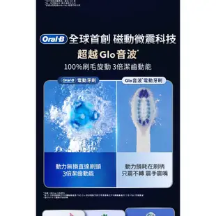 德國百靈Oral-B iO9微磁電動牙刷 (湖水藍)