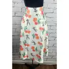 Unique Vintage Women's 1x Looney Tunes Bugs Bunny Cactus Circle Midi Skirt