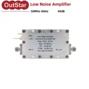 HXLNA-0.05-8-G40P19S 50MHz-8GHz 40dB Low Noise Amplifier 0.05-8GHz LNA