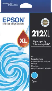 Epson 212XL Std Cyan Ink