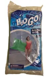 H2O Go! Bestway GreenMatte Finish Air Mat Pool Beach Water Float 72in x 27in NEW