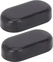 GANAZONO 2Pcs Solar Warning Light Car Security LED Flashing Lamp for Inside Use Auto Alarm Light with Charging Black Safety Light for Vehicles