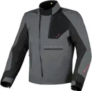 Macna Corvit, textile jacket waterproof , color: Grey/Black , size: M