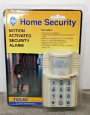 Telko Home Motion Activated Security Alarm S002 Programmable Infrared Sensor