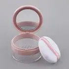 Empty Box W/ Sifter for Fine Loose Setting Powder /Translucent Powder -Black