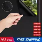Blackout Static Cling Window Glass Film Privacy Protection To Block Sun Decor AU