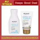 Beaver Coconut Oil & Quinoa Moisturizing Shampoo 60ml + Conditioner | Travel AD