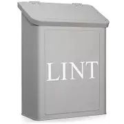 MAGNETIC LINT BIN Wall Mount Laundry Trash Can Sheets Holder Storage CALINDIANA