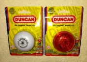 Duncan Yo-Yo White Glow In The Dark Imperial Yo-Yo & Reg. Orange Imperial Yo-Yo