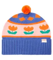 [Tinycottons] Tinycottons Flowers cotton and wool beanie One Size multicoloured