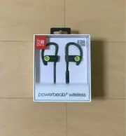 Beats By Dre Powerbeats3 shock yellow Wireless In-Ear Bluetooth Headphones F/J
