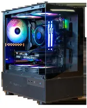 QuantumCrown. Ready To Go Gaming PC (OP-S05282) i5-14400F, RTX 4060 8GB, 16GB RAM, 1TB SSD, Win 11 Home, 3Y Warranty