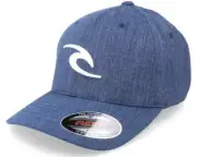 RIP CURL TEPAN FLEXFIT NAVY CAP HAT MENS NEW LOGO SURF BEACH Free Post 1 SIZE