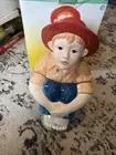Country Boy Cookie Jar New In Box