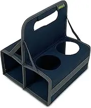meori Reusable Drink Carrier, Take Out Cup Carrier, Collapsible, Coffee Carrier with Handle, Portable Drink Caddy