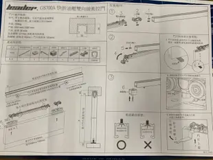 GS700A雙向緩衝吊輪（快拆式）