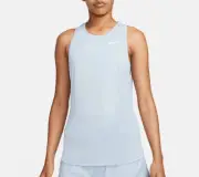NIKE ' WOMENS ' DRI-FIT TANK TOP ' LIGHT BLUE ' SIZE EXTRA LARGE