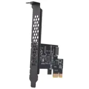 1X(PCI-E 1X to USB 3.2 GEN1 5Gbps Type-E A-Key Expansion Card,Front Panel4675