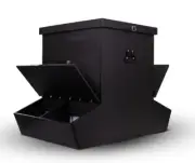 Heavy Duty Long Lasting Hog Pig Feeder 4 Bushel/ 4 Slot