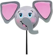 Elephant Car Antenna Topper/Mirror Dangler/Desktop Spring Stand Bobble (Auto Accessory)