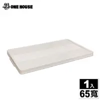 在飛比找momo購物網優惠-【ONE HOUSE】伊藤雙開折疊收納櫃-65寬上蓋(1入)