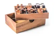 6 brainteaser Puzzles in a gift box-6 bundle for mechanical engineers and puzzles lovers