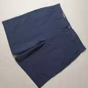 Ben Sherman Men's Size 34 NWT Seersucker Chino Shorts Regular Fit Blue