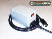 Amiga PSU. Power supply for Commodore Amiga A500, A600, A1200. GRAY (AU plug)