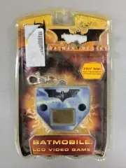 Batman Begins DC Comics Batmobile LCD video game keychain