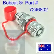 fits Bobcat Female Hydraulic Coupler & Cap 7246802 48mm 1 7/8" FFH Dust Cap