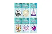 6 x Car Air Freshener Celestial Series Black Ice Vanilla Lemon Hanging Car Home