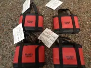 Lot of 4 Trader Joe's Micro Tote with Grocery Bag Brand New